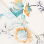 Loneta Estampada Cruda Flor Japo - Ribes y Casals