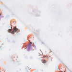 Algodão Frozen Rostos Branco - Ribes y Casals