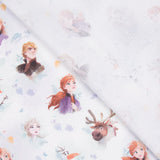 Algodão Frozen Rostos Branco - Ribes y Casals