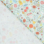 Popelín Sports Verde Agua - Ribes y Casals