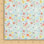 Popelín Sports Verde Agua - Ribes y Casals