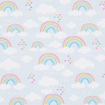 Algodão Arco Iris Cinza - Ribes y Casals