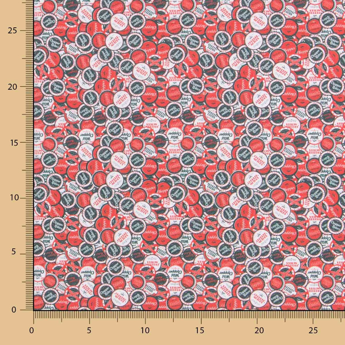 Algodão Distintivos Vermelhos - Ribes y Casals