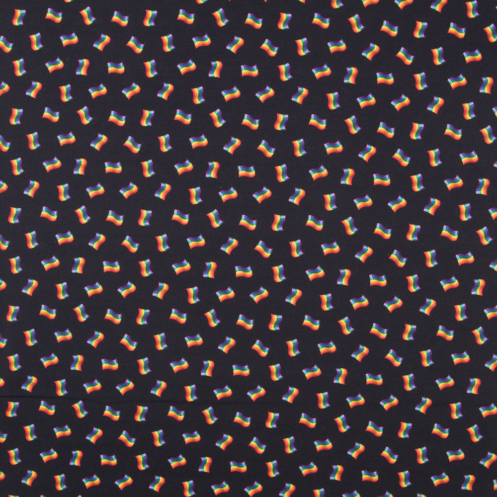 Algodão Bandeiras Orgulho Preta - Ribes y Casals