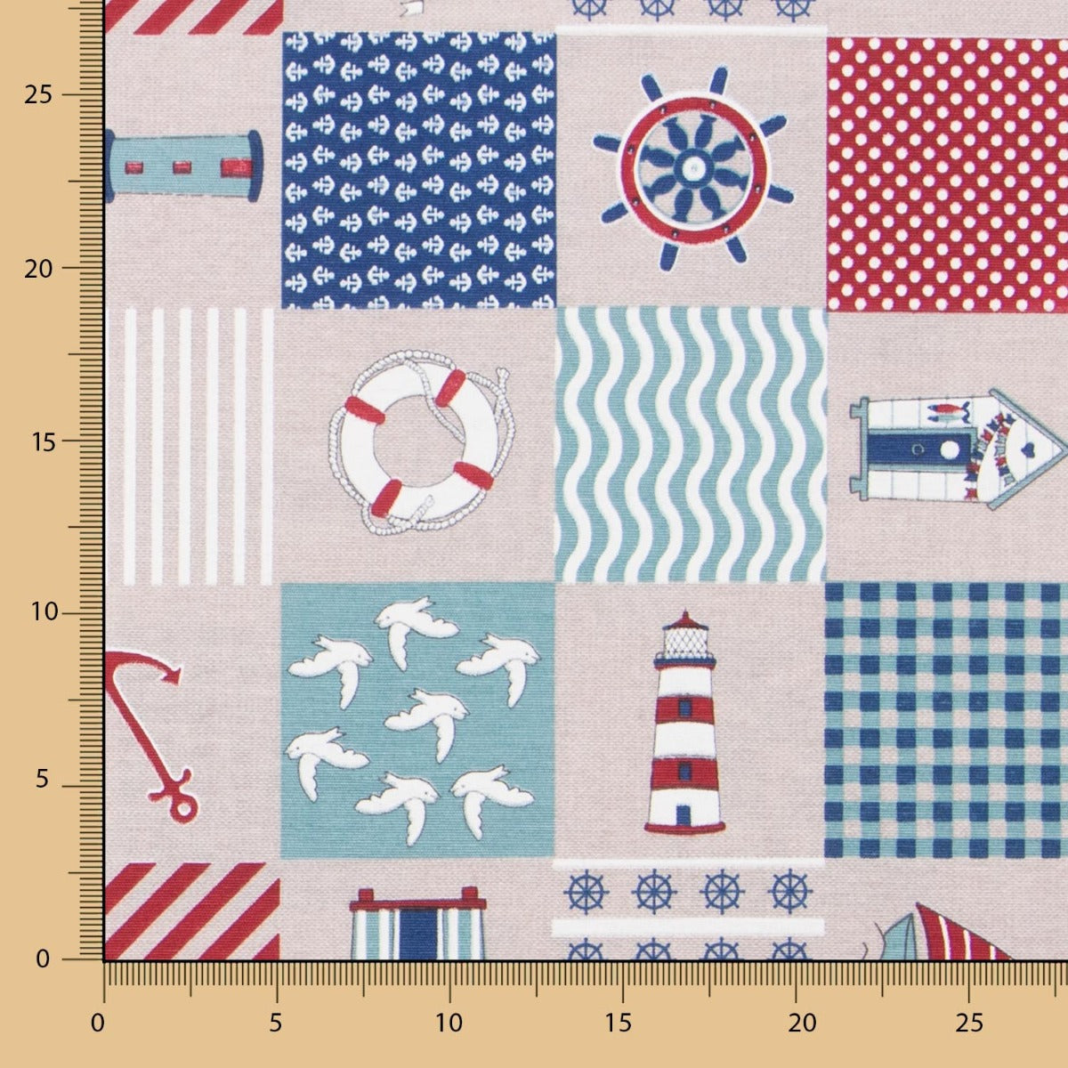 Loneta Marinera Cuadros - Ribes y Casals