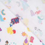 Algodón Disney Princesas Blanca - Ribes y Casals