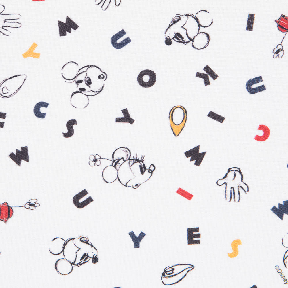 Algodón Letras Mickey - Ribes y Casals