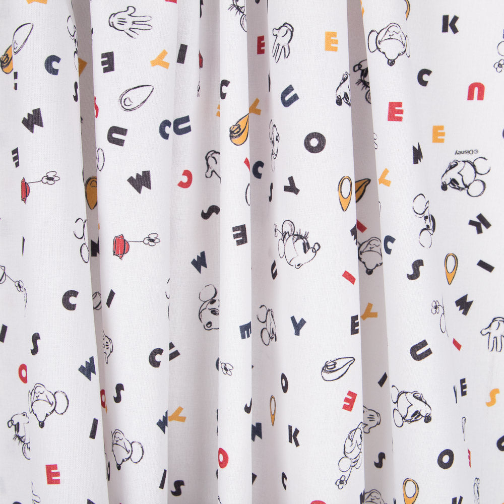 Algodón Letras Mickey - Ribes y Casals