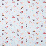 Algodón Disney Princesas Azul - Ribes y Casals