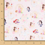Algodón Disney Princesas Rosa - Ribes y Casals