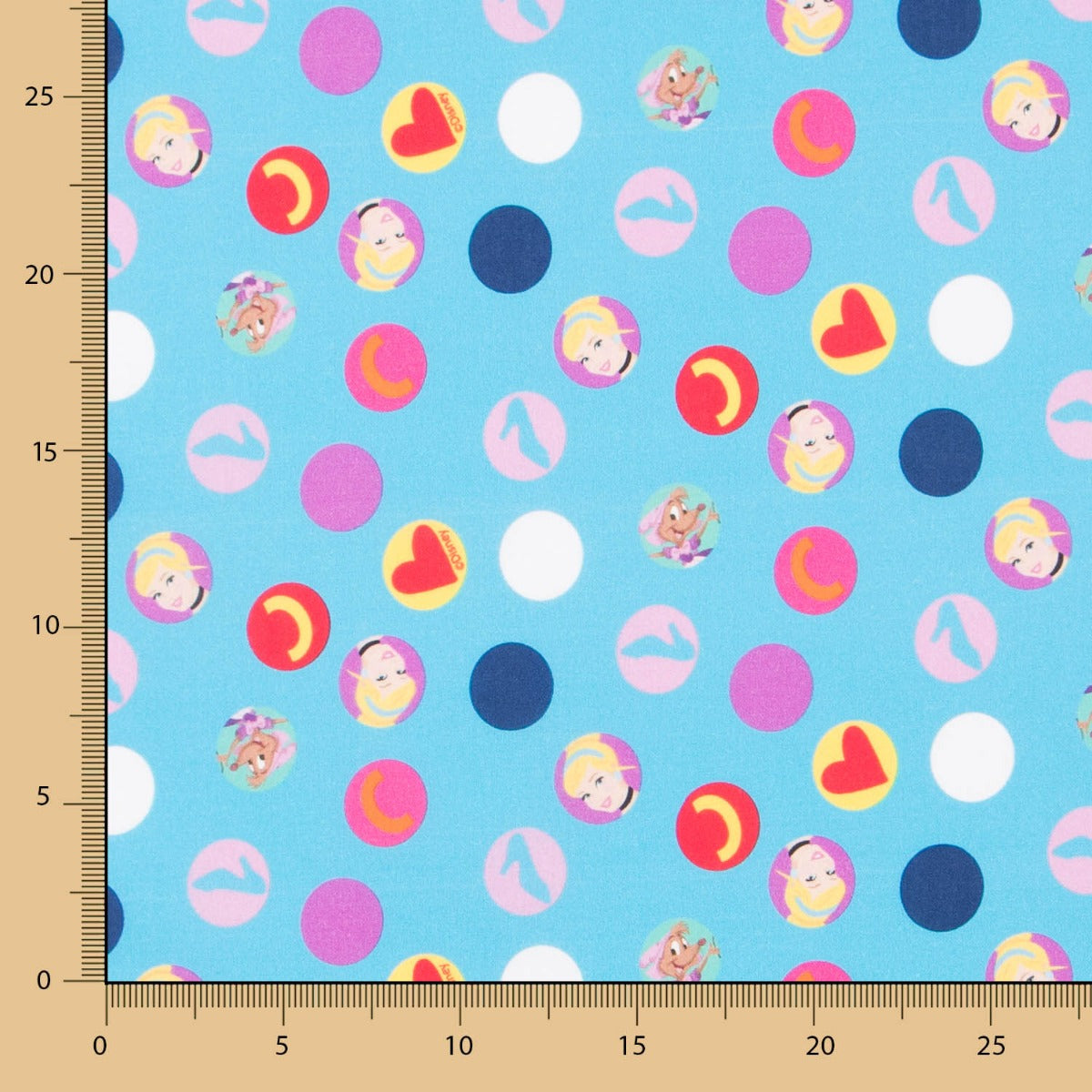Algodão Cinderela Azul - Ribes y Casals
