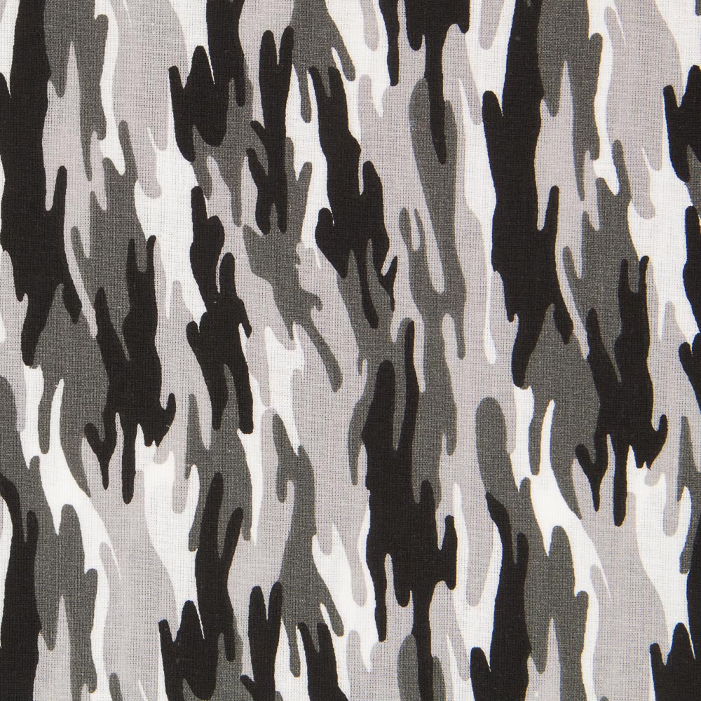 Algodón Camuflaje Gris - Ribes y Casals