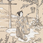 Toalha Anti Manchas Geisha Bege - Ribes y Casals