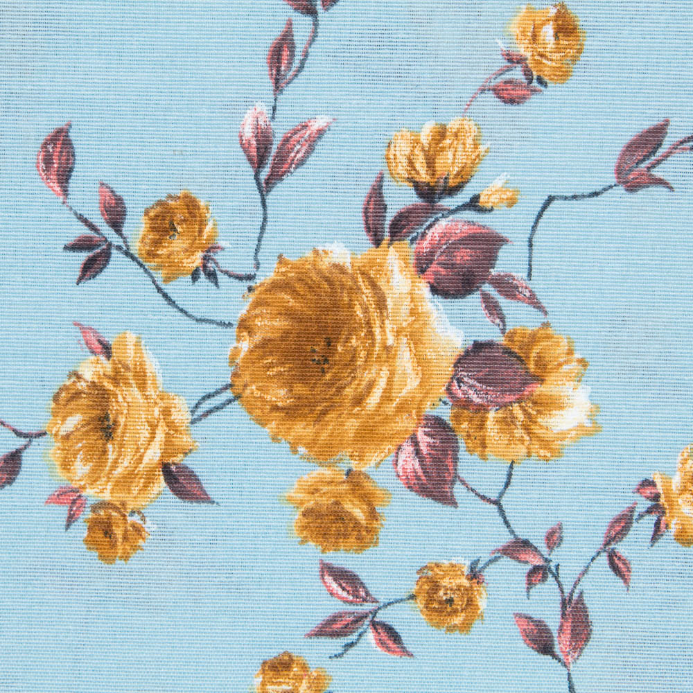 Lona Estampada Outono Azul - Ribes y Casals