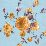 Lona Estampada Outono Azul - Ribes y Casals