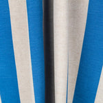 Lona Estampada Listras Azul Bege - Ribes y Casals