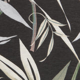 Tecido de Lona Estampada Tropic Preto - Ribes y Casals