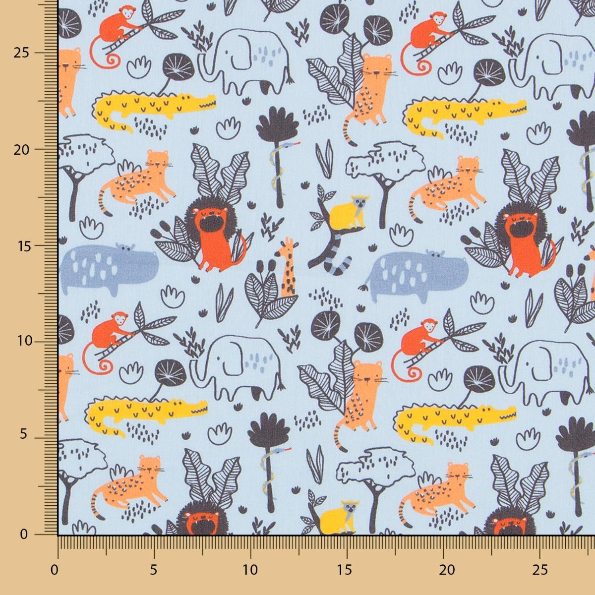 Algodão Zoológico Celeste - Ribes y Casals