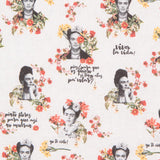 Algodão Frida Frases - Ribes y Casals