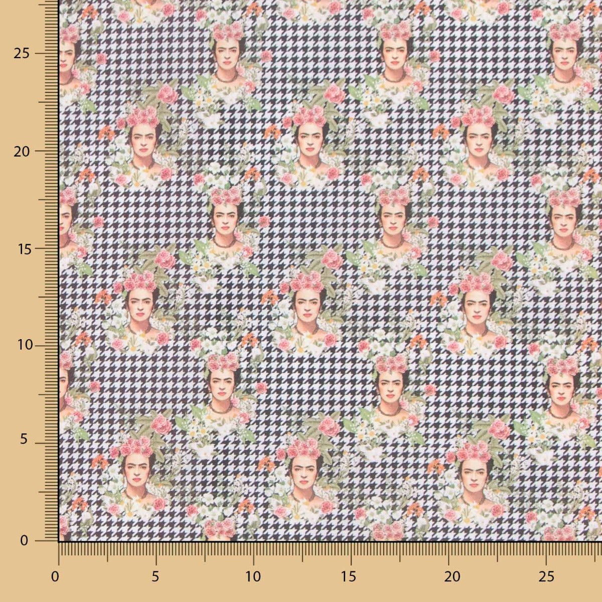 Algodão Frida Pied de Poule - Ribes y Casals