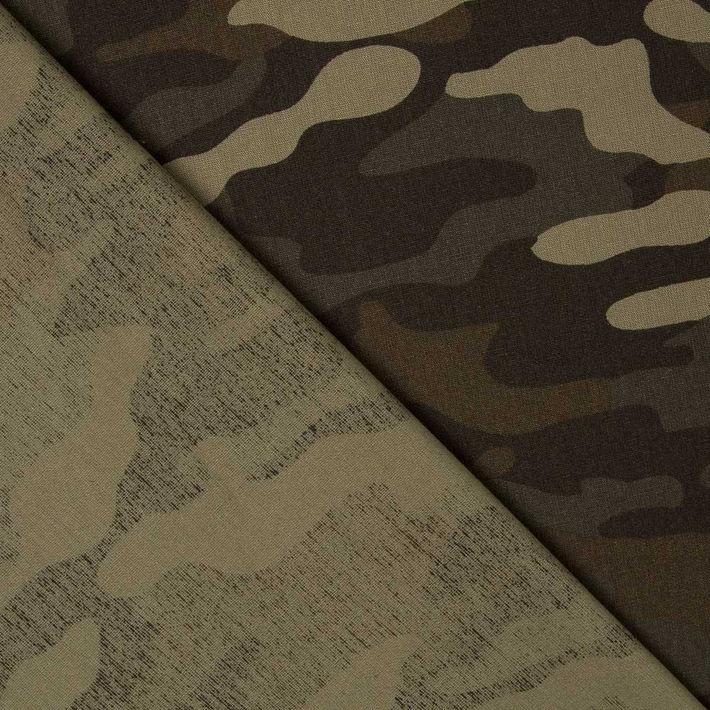 Algodão Sustentado Camuflagem Castanho - Ribes y Casals