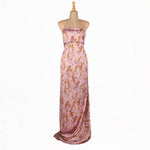 Cetim Estampado Atenea Malva - Ribes y Casals