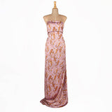Cetim Estampado Atenea Malva - Ribes y Casals