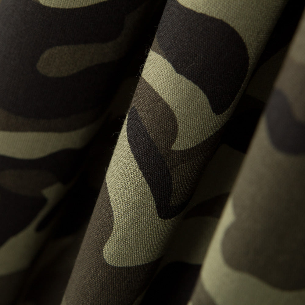 Algodão Sustentado Camuflagem Verde - Ribes y Casals