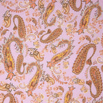 Cetim Estampado Atenea Malva - Ribes y Casals