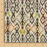 Retal Satén Mate Étnico Verde 40x140 cm - Ribes y Casals