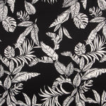 Crepe Cetim Tropic Preto - Ribes y Casals