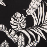 Crepe Cetim Tropic Preto - Ribes y Casals