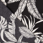 Crepe Cetim Tropic Preto - Ribes y Casals