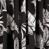 Crepe Cetim Tropic Preto - Ribes y Casals