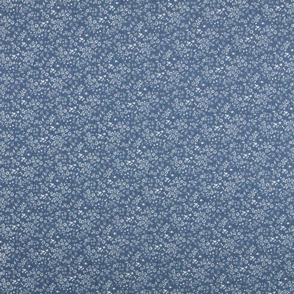 Denim Algodão Escuro Liberty - Ribes y Casals