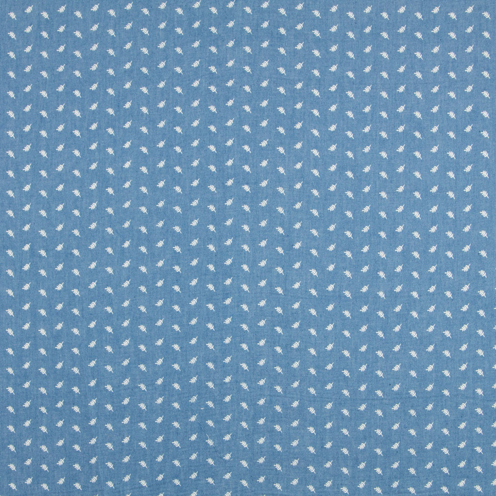 Denim Algodão Claro Oliva - Ribes y Casals