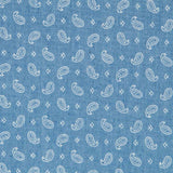 Denim Algodão Claro Caxemira Mini - Ribes y Casals