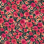 Tecido Burlington Spandex Cretone Borgonha - Ribes y Casals