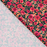 Tecido Burlington Spandex Cretone Borgonha - Ribes y Casals