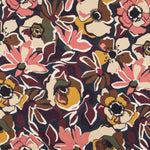 Crepe Fino Botânica Castanho - Ribes y Casals