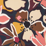 Crepe Fino Botânica Castanho - Ribes y Casals