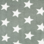 Tecido Polar Coralina Curly Stars Verde - Ribes y Casals