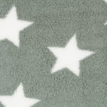 Tecido Polar Coralina Curly Stars Verde - Ribes y Casals