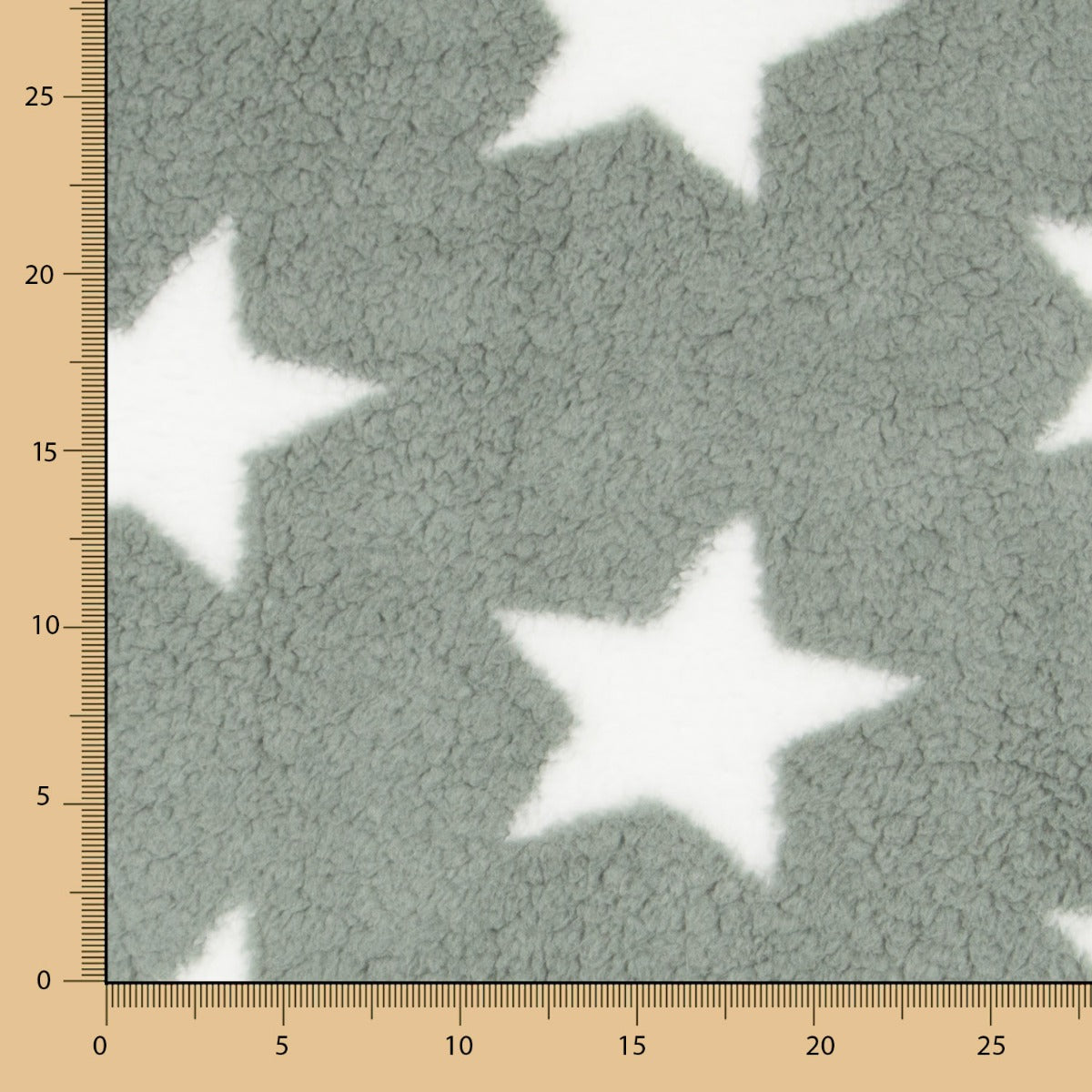Retal Coralina Curly Stars Verdosa 200x150 cm - Ribes y Casals