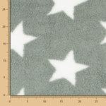 Retal Coralina Curly Stars Verdosa 200x150 cm - Ribes y Casals
