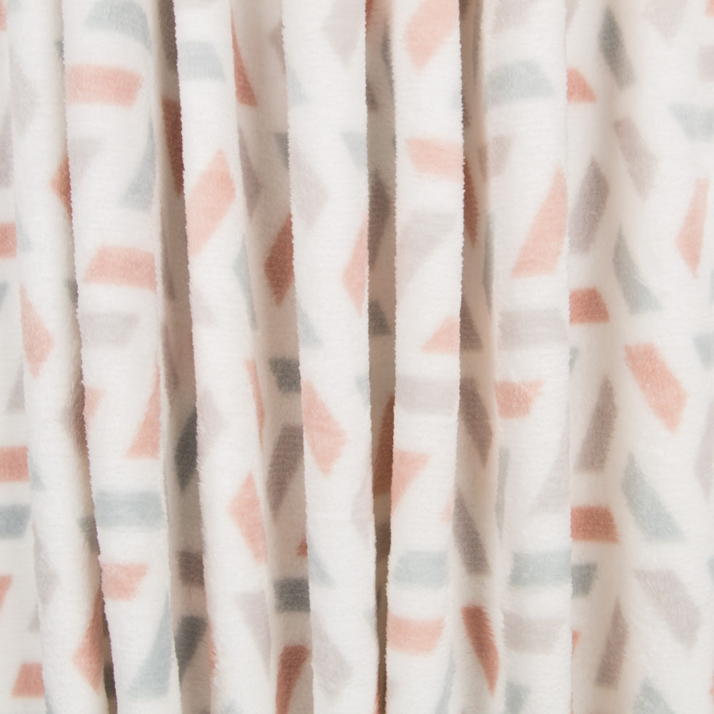 Tecido Polar de Coralina Peças Rosa - Ribes y Casals