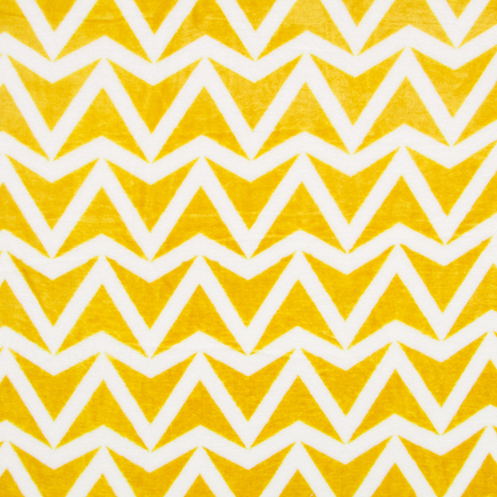 Tecido Coralina Geométrico Ocre - Ribes y Casals