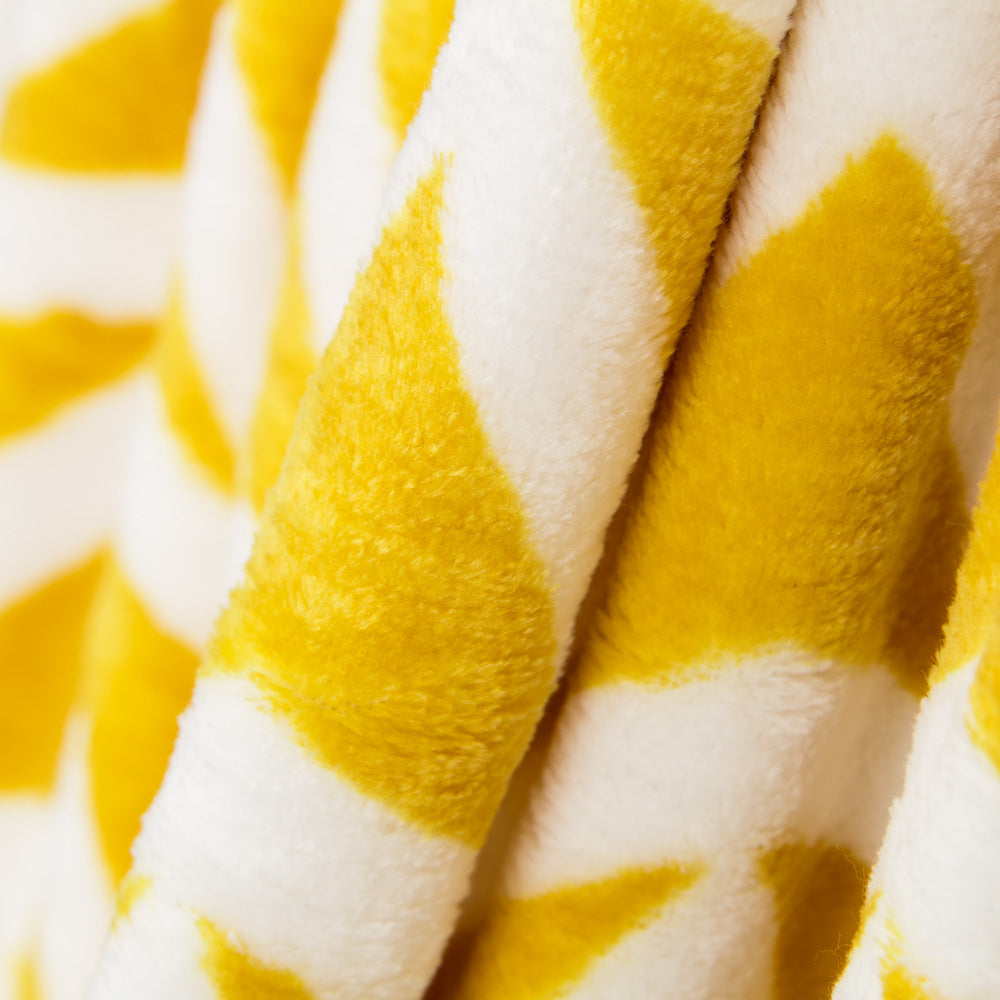 Tecido Coralina Geométrico Ocre - Ribes y Casals