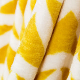 Tecido Coralina Geométrico Ocre - Ribes y Casals