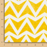 Tecido Coralina Geométrico Ocre - Ribes y Casals